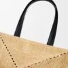Medium Puzzle Fold Tote in Raffia