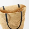 Medium Puzzle Fold Tote in Raffia