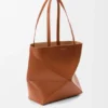 Medium Puzzle Fold Tote in Shiny Calfskin Medium Puzzle Fold Tote in Shiny Calfskin