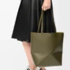 Medium Puzzle Fold Tote in Shiny Calfskin Medium Puzzle Fold Tote in Shiny Calfskin