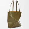 Medium Puzzle Fold Tote in Shiny Calfskin Medium Puzzle Fold Tote in Shiny Calfskin