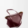 Medium Puzzle Fold Tote in Shiny Calfskin Medium Puzzle Fold Tote in Shiny Calfskin