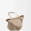 Medium Puzzle Fold Tote in Shiny Calfskin Medium Puzzle Fold Tote in Shiny Calfskin