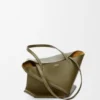 Medium Puzzle Fold Tote in Shiny Calfskin Medium Puzzle Fold Tote in Shiny Calfskin