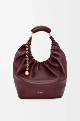 Medium Squeeze Bag in Mellow Nappa Lambskin