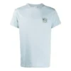 Men”S Loewe Anagram Classic Embroidered Cotton Round Neck Short Sleeve Light Blue H6109230Cr-6410