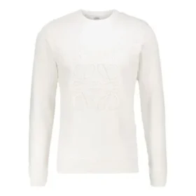 Men”S Loewe Anagram Embroidered Sports White P00487525 Men”S Loewe Anagram Embroidered Sports White P00487525