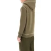 Men”S Loewe Embroidered Hooded Drawstring Khaki H526341X94-3962