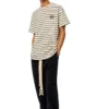 Men”S Loewe Stripe Short Sleeve White H6109650Pc-2396