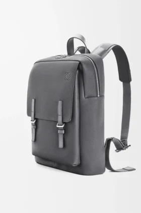 Military Backpack in Soft Grained Calfskin