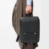 Military Backpack in Soft Grained Calfskin