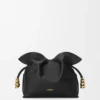 Mini Coil Flamenco Clutch in Nappa Calfskin Mini Coil Flamenco Clutch in Nappa Calfskin