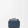 Mini Crossbody Camera Bag in Satin Calfskin
