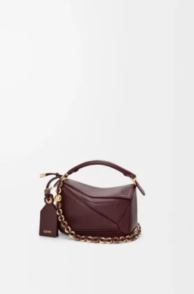 Mini Featherlight Puzzle Bag in Mellow Nappa Lambskin