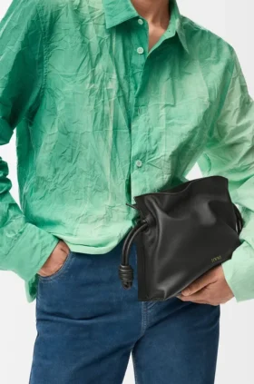Mini Flamenco Clutch in Nappa Calfskin