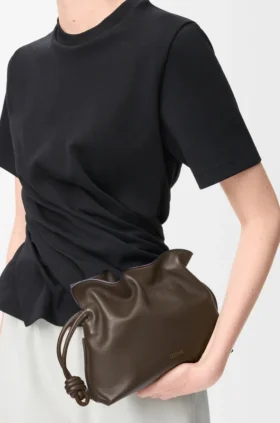 Mini Flamenco Clutch in Nappa Calfskin