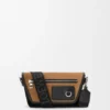 Mini Flex Messenger in Canvas and Suede