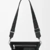 Mini Flex Messenger in Canvas and Suede