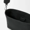 Mini Flex Messenger in Canvas and Suede