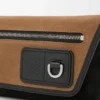 Mini Flex Messenger in Canvas and Suede