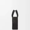 Mini Loewe Font Tote in Raffia Mini Loewe Font Tote in Raffia