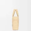 Mini Loewe Font Tote in Raffia Mini Loewe Font Tote in Raffia