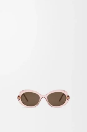 Mini Oval Slim Sunglasses