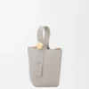 Mini Pebble Bucket in Smooth Calfskin Mini Pebble Bucket in Smooth Calfskin
