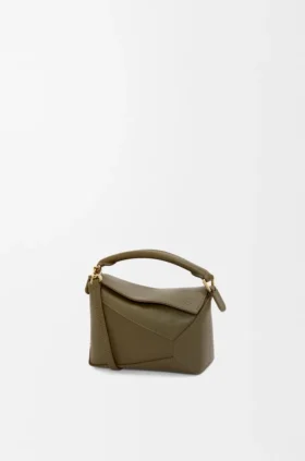 Mini Puzzle Edge Bag in Classic Calfskin