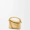 Mini Puzzle Edge Bag in Laminated Lambskin Mini Puzzle Edge Bag in Laminated Lambskin