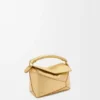 Mini Puzzle Edge Bag in Laminated Lambskin Mini Puzzle Edge Bag in Laminated Lambskin