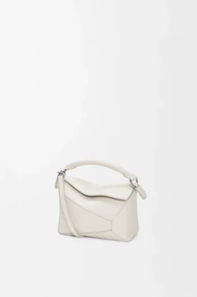 Mini Puzzle Edge Bag in Soft Grained Calfskin