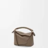 Mini Puzzle Edge Bag in Soft Grained Calfskin