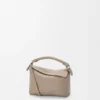 Mini Puzzle Edge Bag in Soft Grained Calfskin