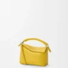 Mini Puzzle Edge Bag in Soft Grained Calfskin