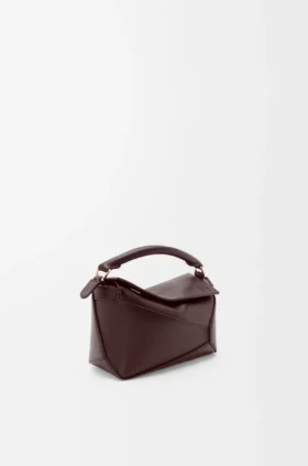 Mini Puzzle Edge Bag in Soft Grained Calfskin