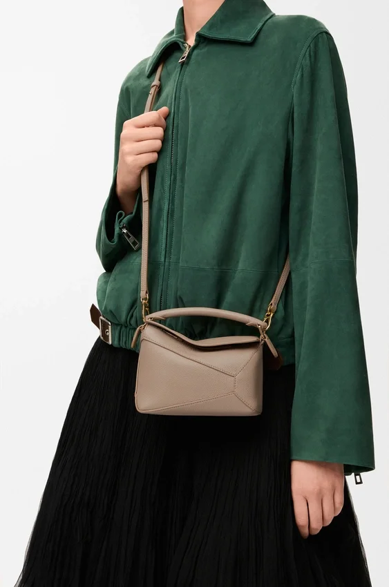 Mini Puzzle Edge Bag in Soft Grained Calfskin Mini Puzzle Edge Bag in Soft Grained Calfskin