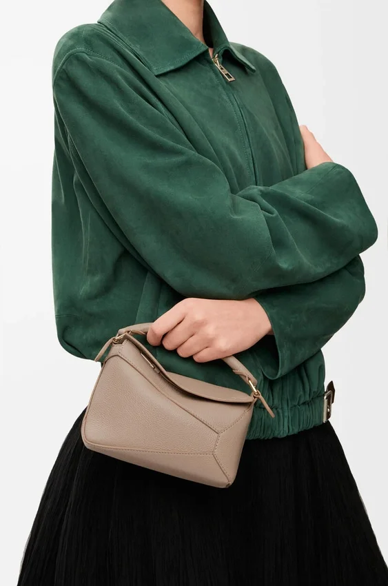 Mini Puzzle Edge Bag in Soft Grained Calfskin Mini Puzzle Edge Bag in Soft Grained Calfskin