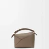 Mini Puzzle Edge Bag in Soft Grained Calfskin