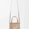 Mini Puzzle Fold Tote in Shiny Calfskin