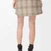 Mini Skirt in Wool and Cashmere Blend Mini Skirt in Wool and Cashmere Blend