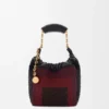 Mini Squeeze Bag in Beaded Leather