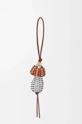 Mushroom Charm in Classic Calfskin