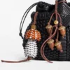 Mushroom Charm in Classic Calfskin