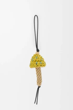 Mushroom Charm in Cord