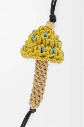 Mushroom Charm in Cord