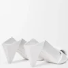 Origami Flap Back Pump in Lambskin Origami Flap Back Pump in Lambskin