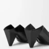 Origami Flap Back Pump in Lambskin Origami Flap Back Pump in Lambskin