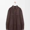 Overshirt in Nappa Lambskin Overshirt in Nappa Lambskin