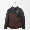 Overshirt in Nappa Lambskin Overshirt in Nappa Lambskin
